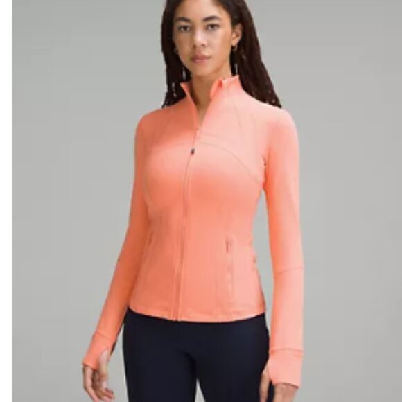 lululemon athletica Jackets & Blazers - Lululemon Define Jacket Luon Sunny Coral Size 6 NWT